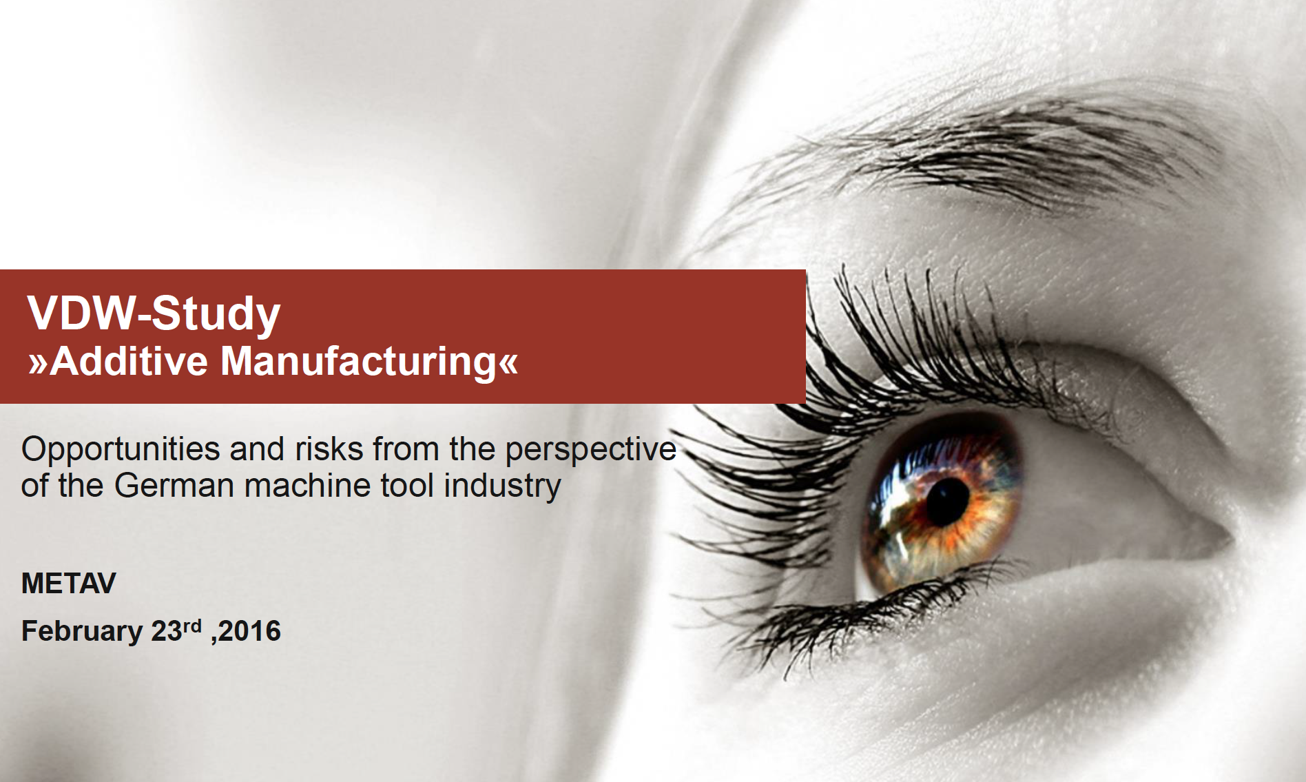 METAV metalworking expo: AM revolution not here yet