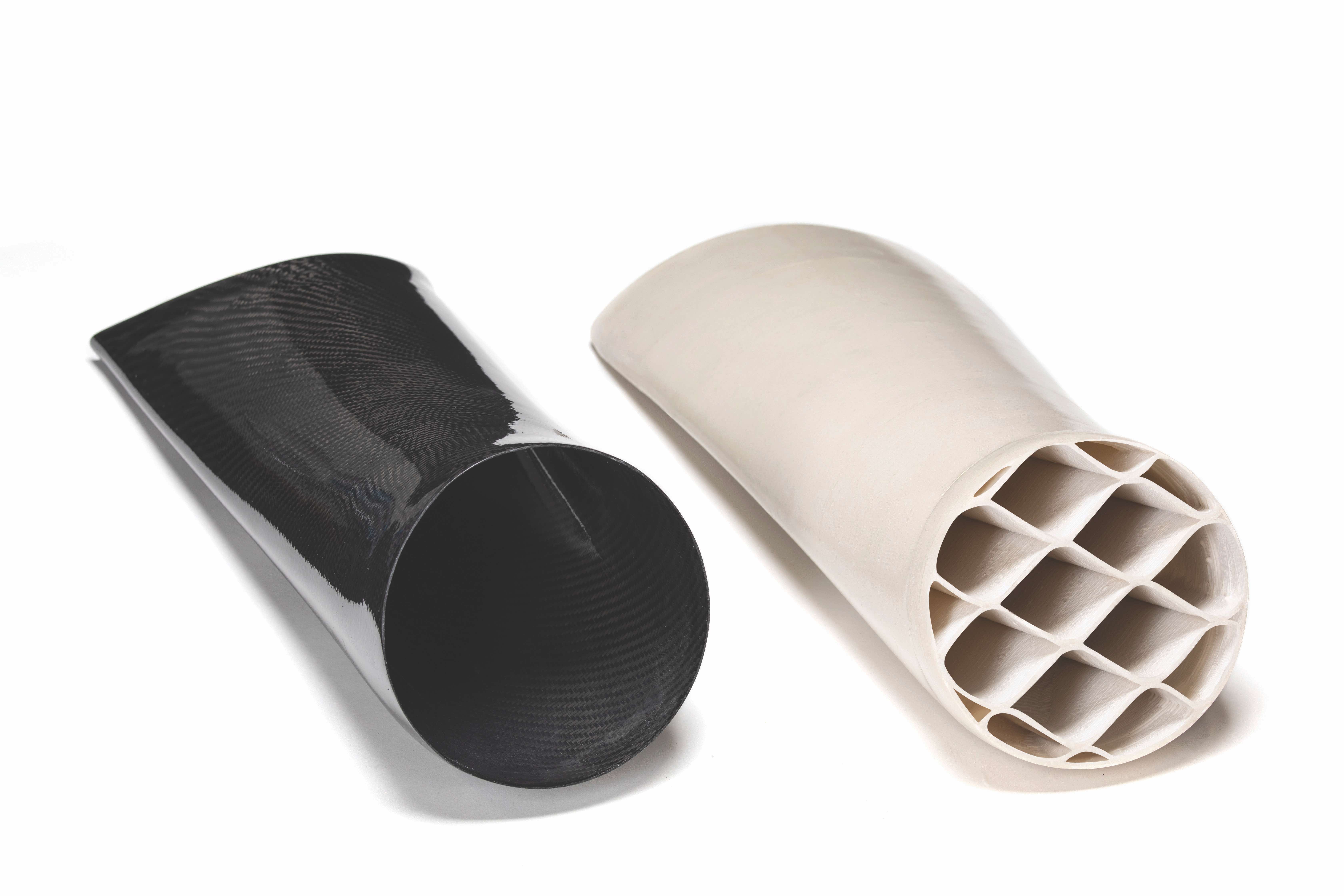 Encapsulated 3D printed mandrel