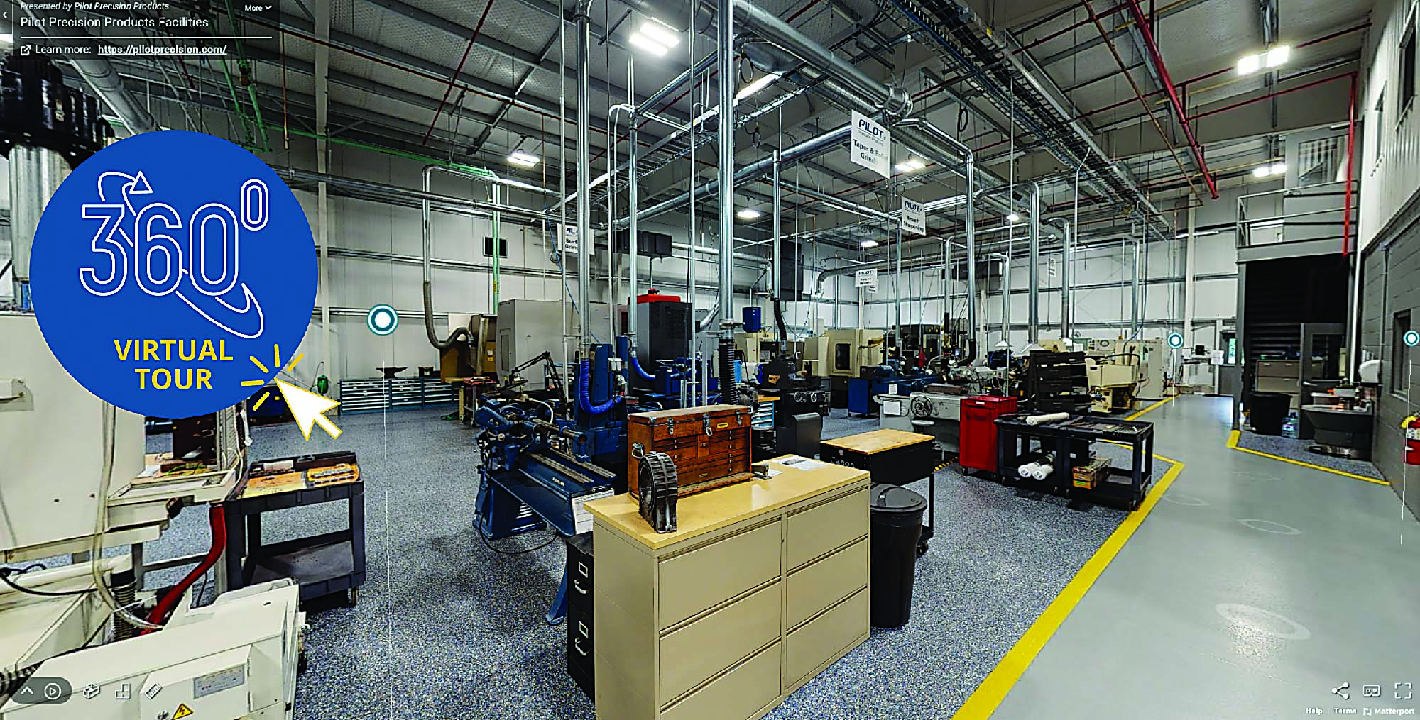 When choosing partners, taking a virtual tour of a potential partner's facility is an economical way to decide who deserves further consideration.