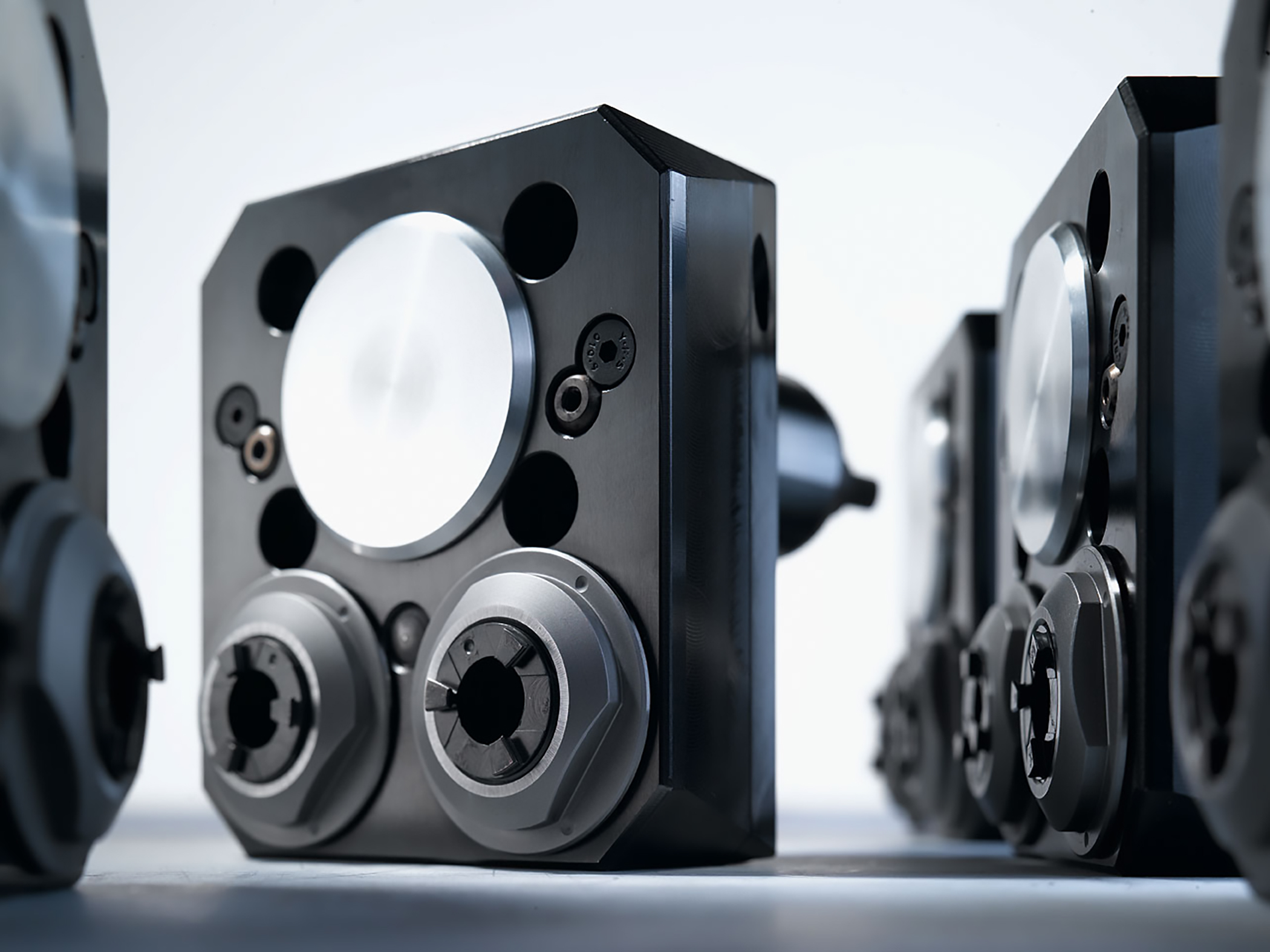  2. Multi-spindle tool brings improved cutting capacity to your lathe.