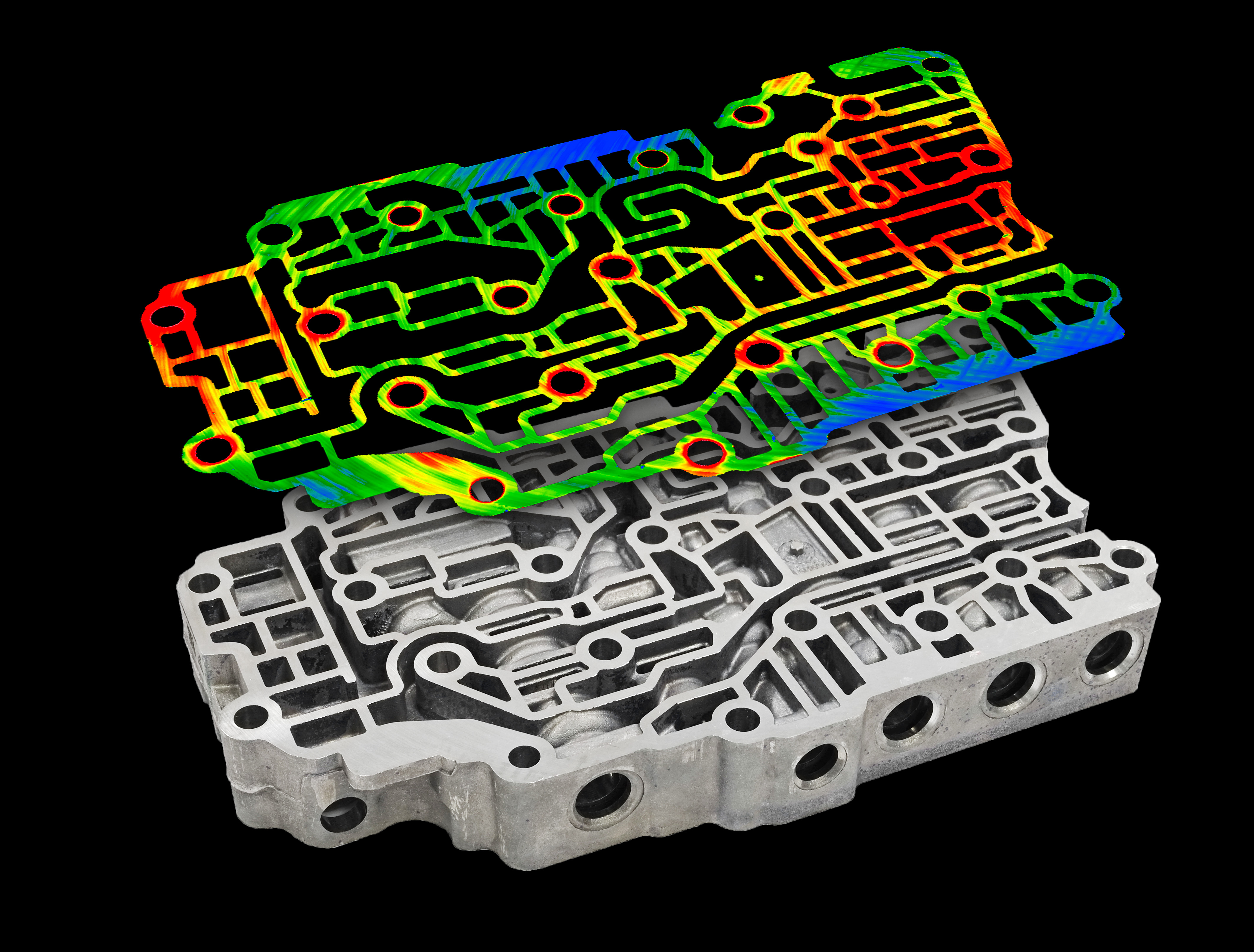 Valve body overlay hover