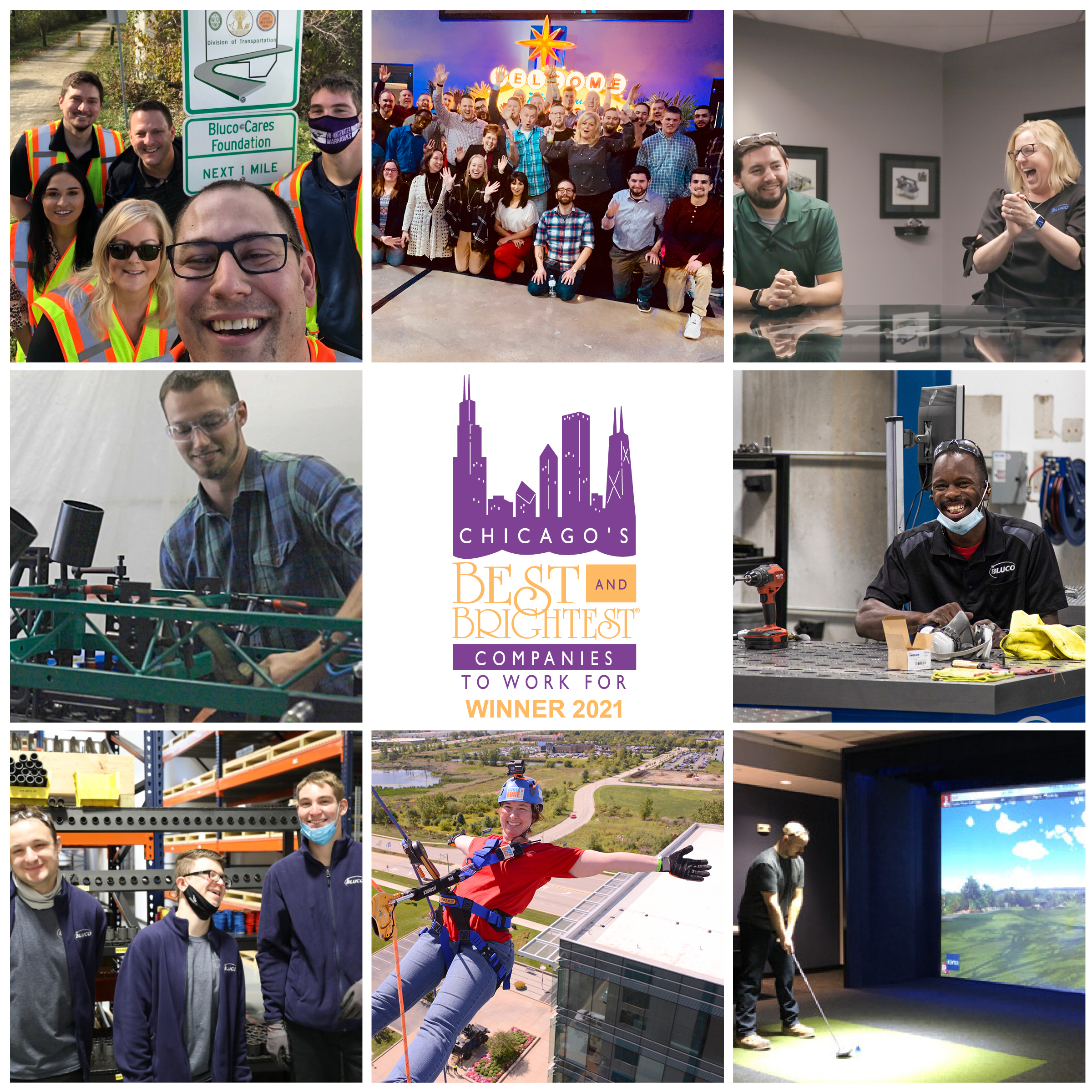 Bluco named a ‘Best and Brightest’ business in Chicagoland area