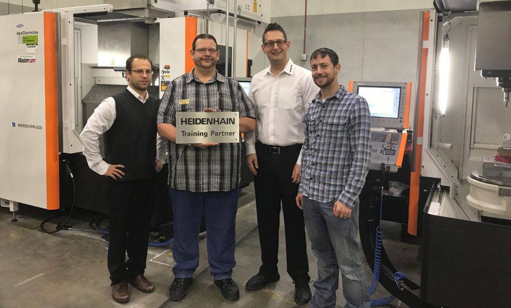 Image from Heidenhain Corp. names first authorized training partner in North America