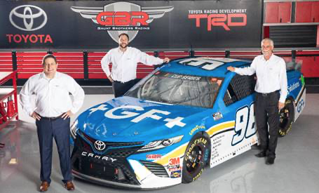 GF Machining primary sponsor in NASCAR series race