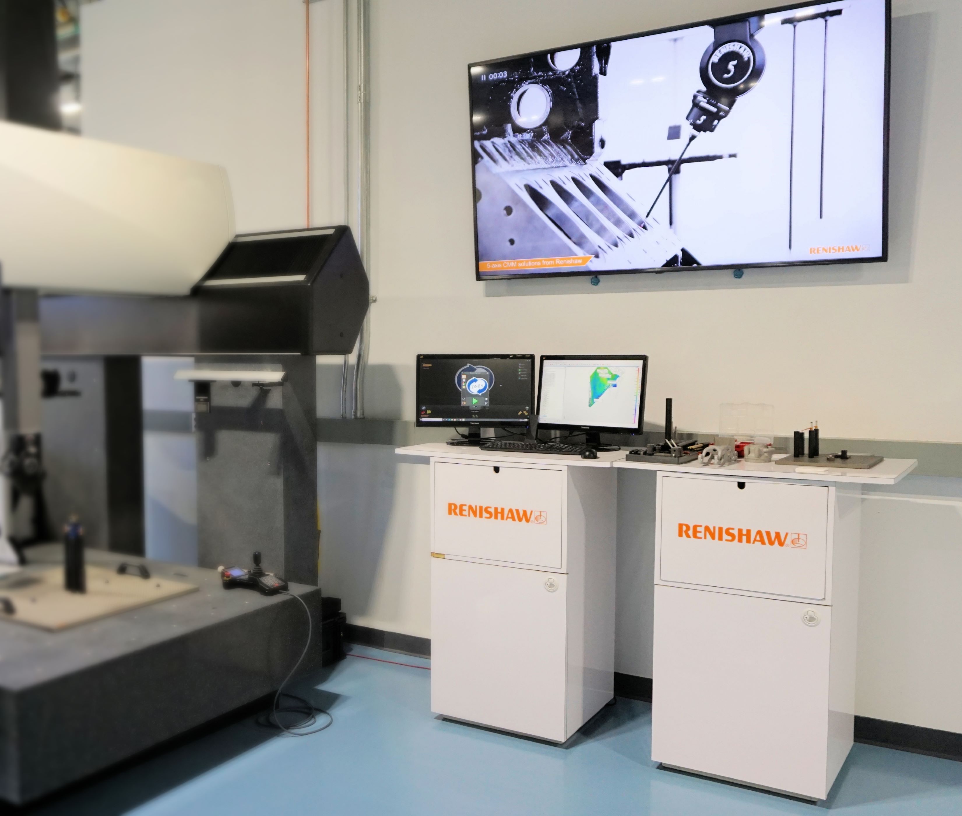 Renishaw and Connecticut tech center partner on training image