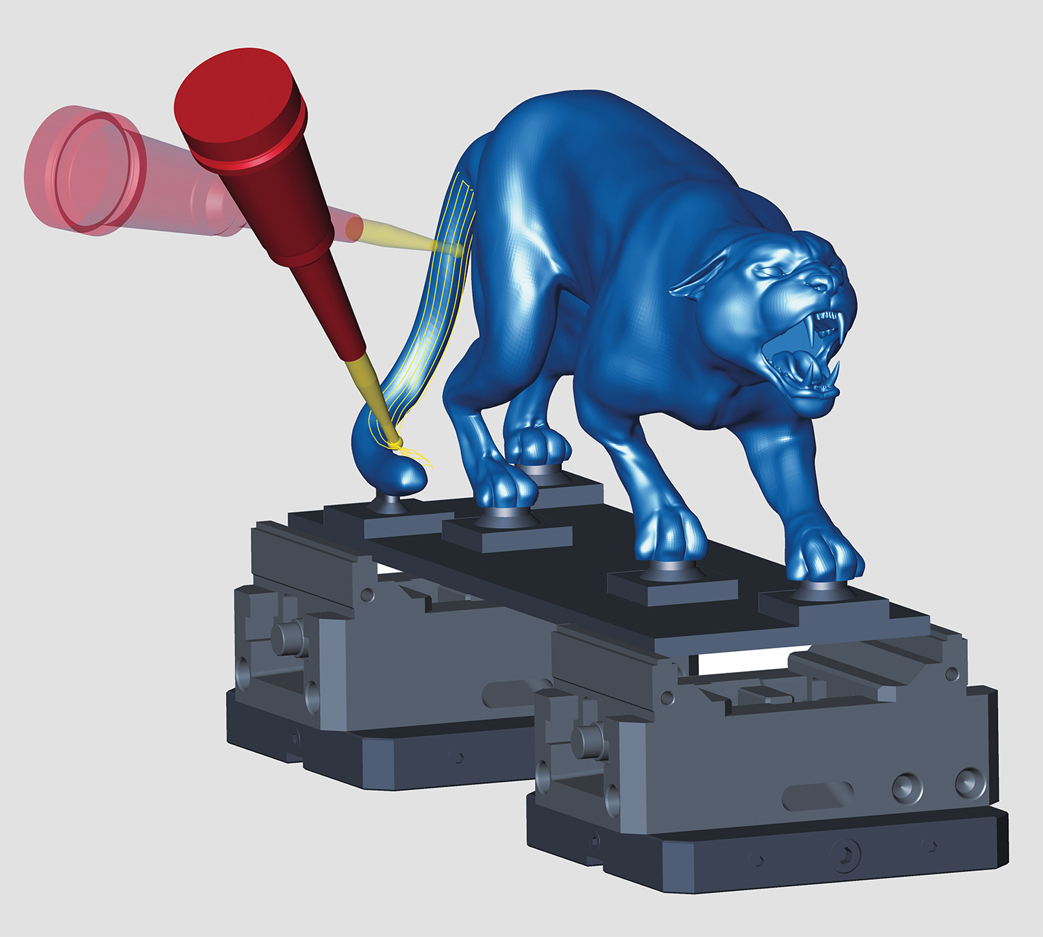 Open Mind Technologies and Haimer machine a sleek panther image