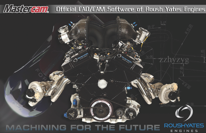 Mastercam named official software of Roush Yates Engines