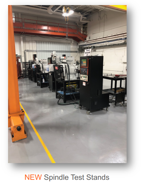 Mazak expands Spindle Rebuild Department
