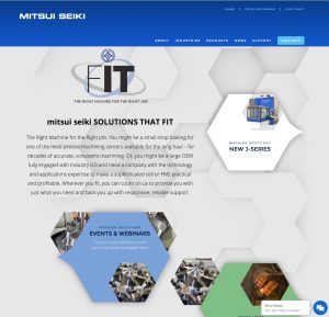 Mitsui Seiki launches interactive website