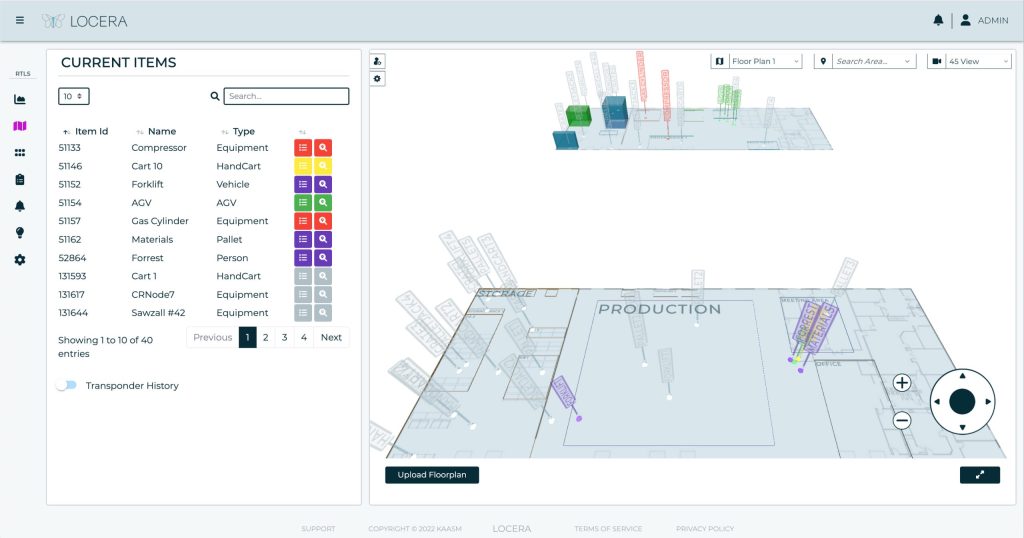 05 NEW software platform for identication and locating solutionslocera rfid map dashboard