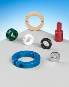 Shaft Collars and Couplings Finish in Custom Colors