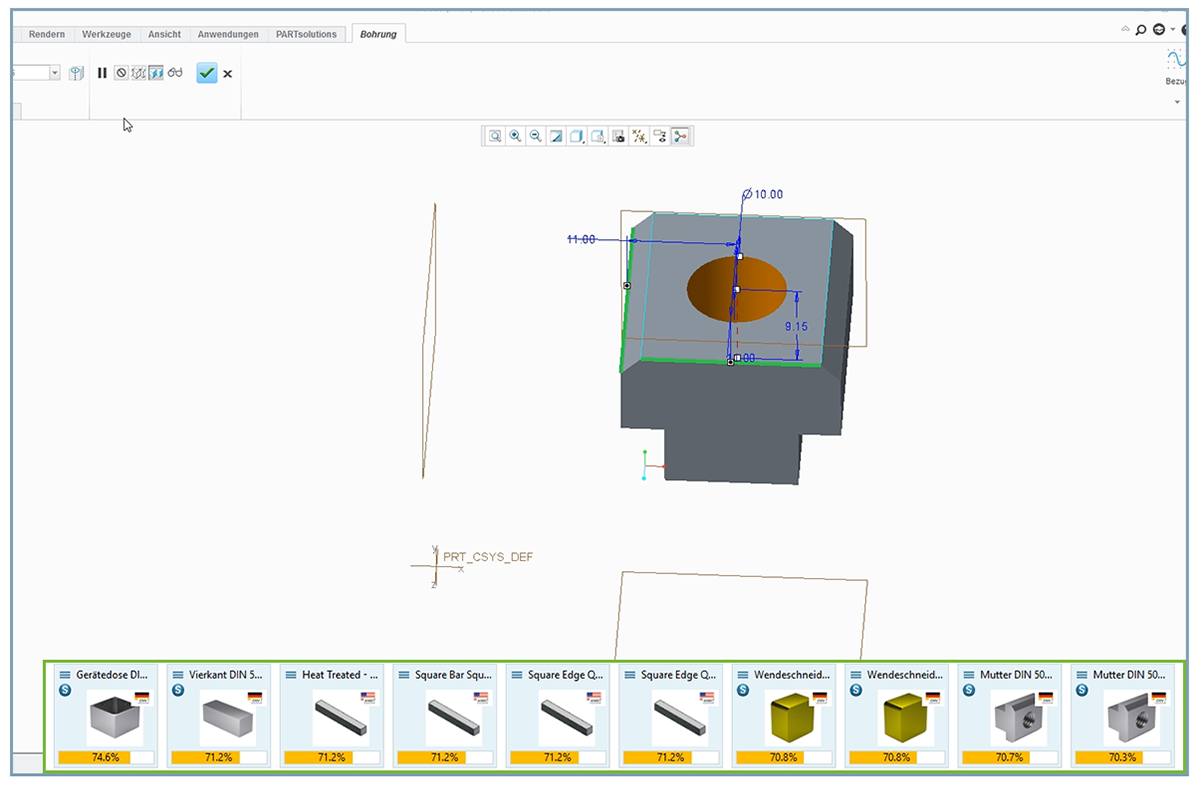 Part Programming Software Version 11 of Strategic Parts Management PARTsolutions Software