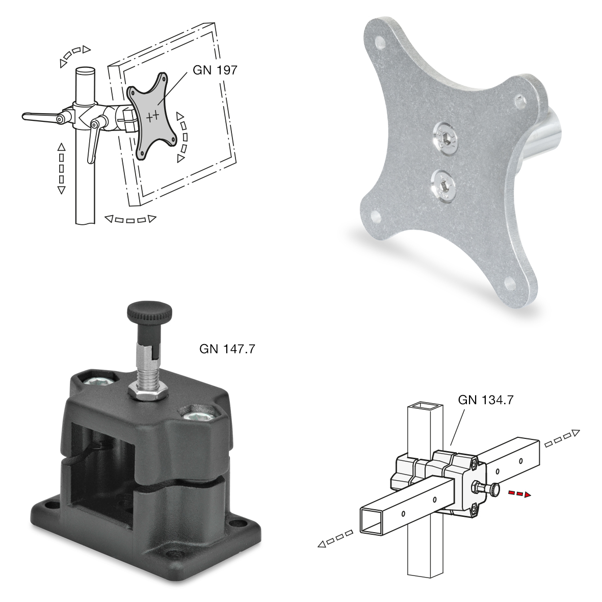 Tube clamp Connectors Range