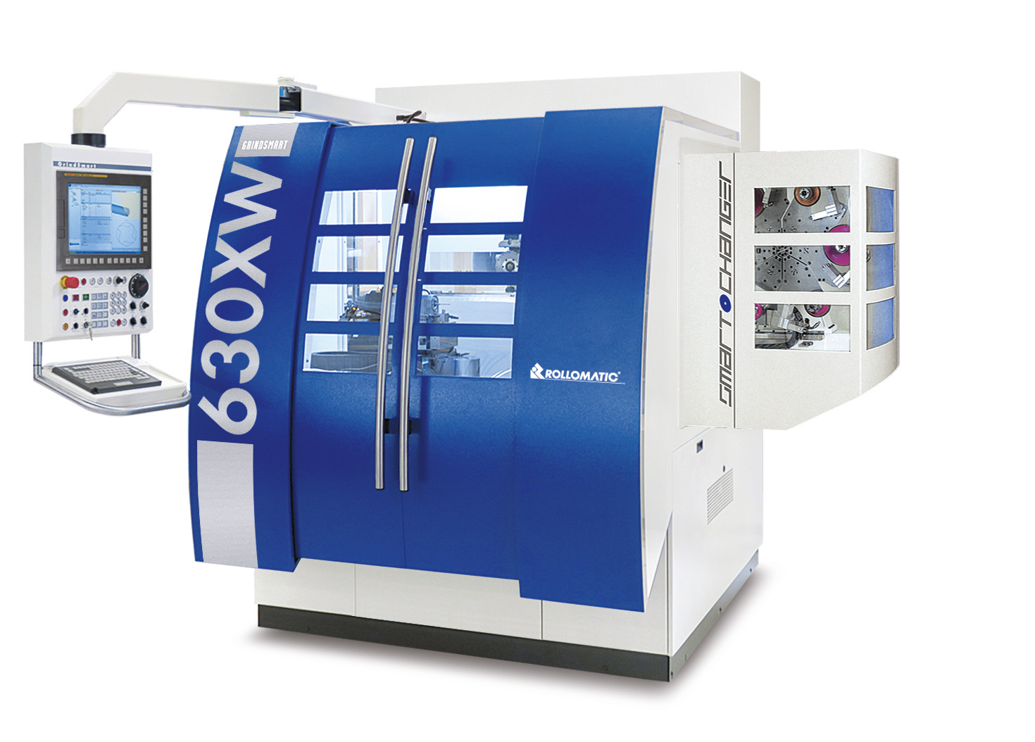 Grinding machines for gun-related tooling and components