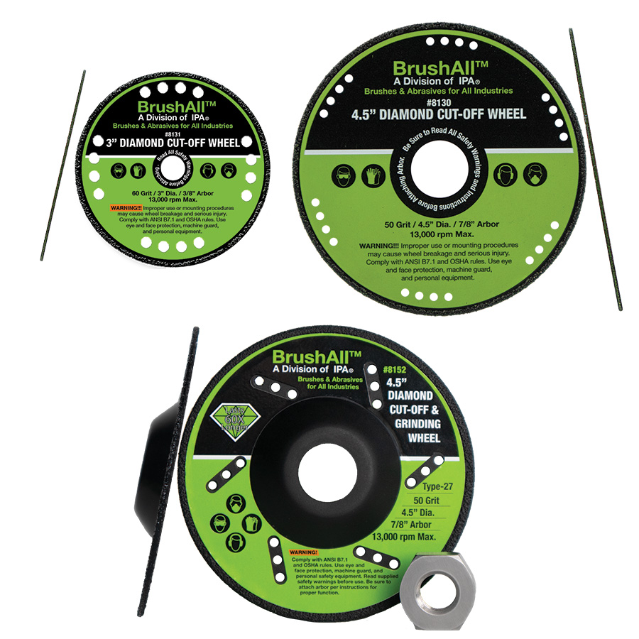 Diamond grinding wheels for maximum cutting and grinding