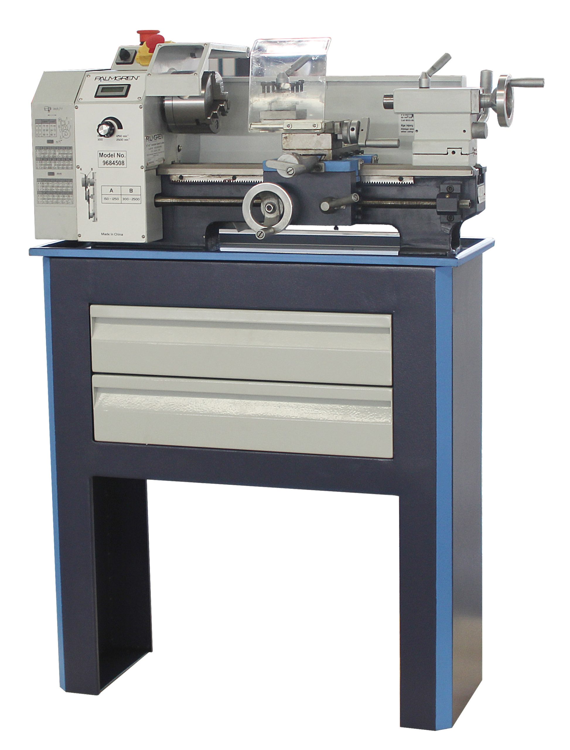 8 x 12-inch Bench Lathe