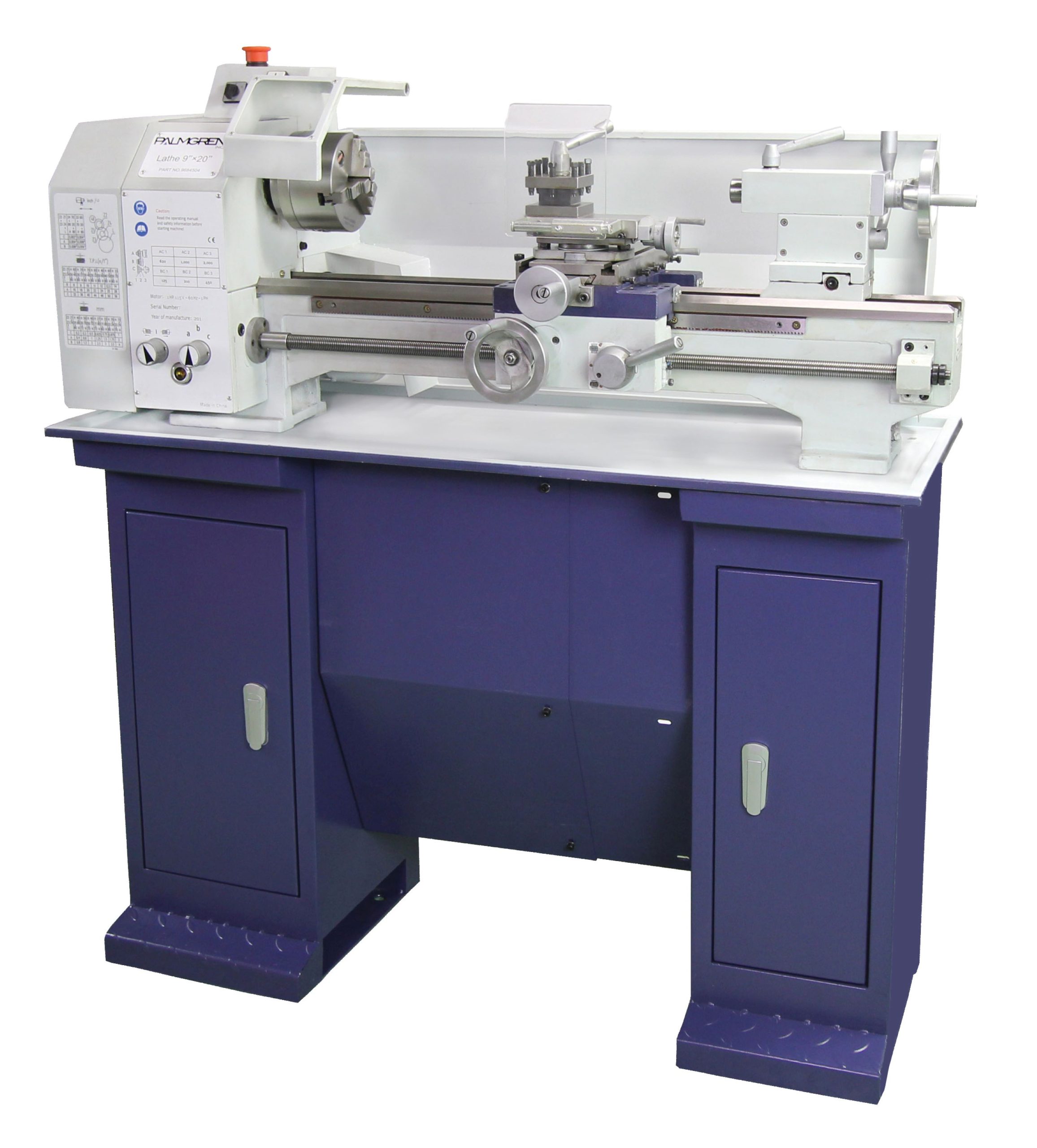 9 x 20-inch Bench Engine Lathe