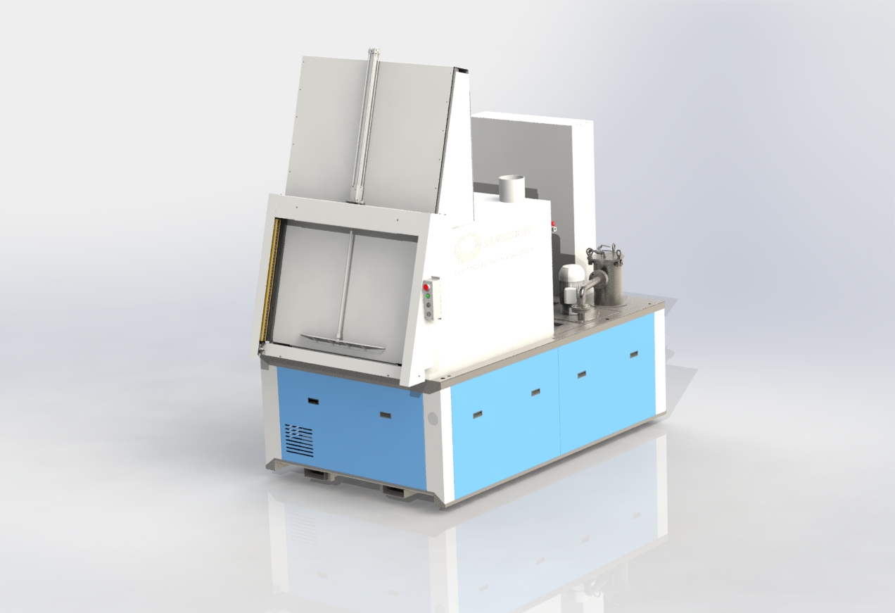 Cell-U-Clean Cell Jet Spray Cabinet