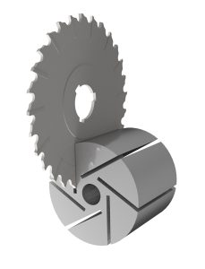Milling Cutters are Ideal for Grooving Vane and Turbo Pump Rotors