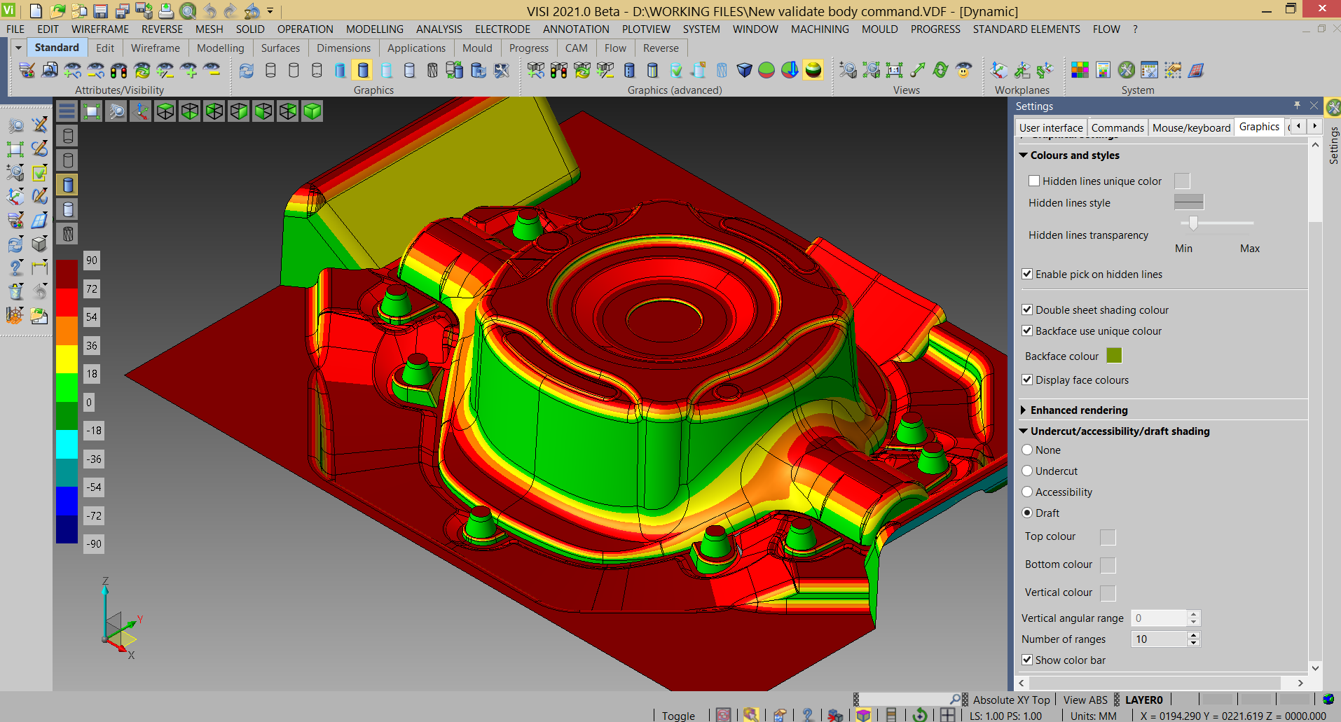 VISI 2021 CAD, Mold, Progress, CAM, Simulation and Wire Functions