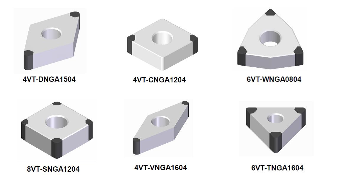 VT Series of PCBN Indexable Cutting Tools