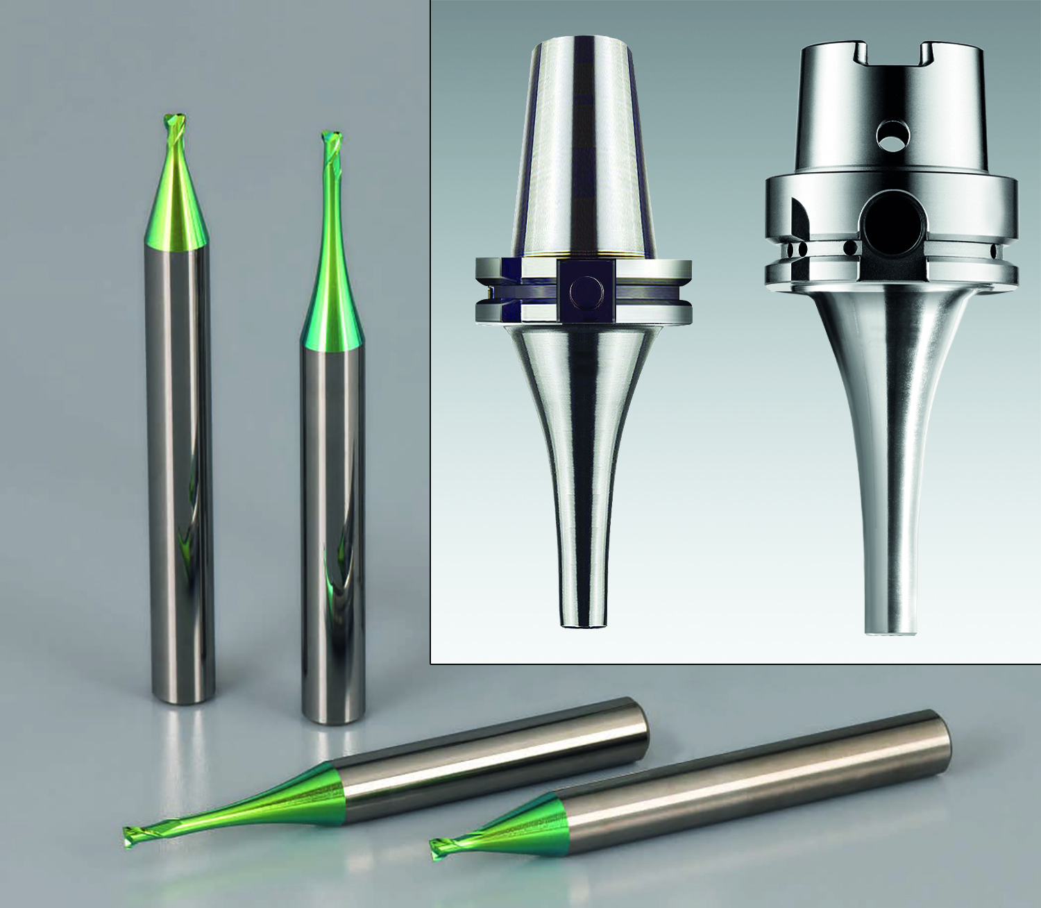 Micro End Mills and Micro Milling/Drilling Chucks