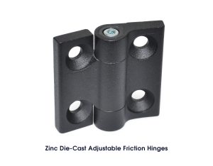 GN 437 Zinc Die-Cast Adjustable Friction Hinges