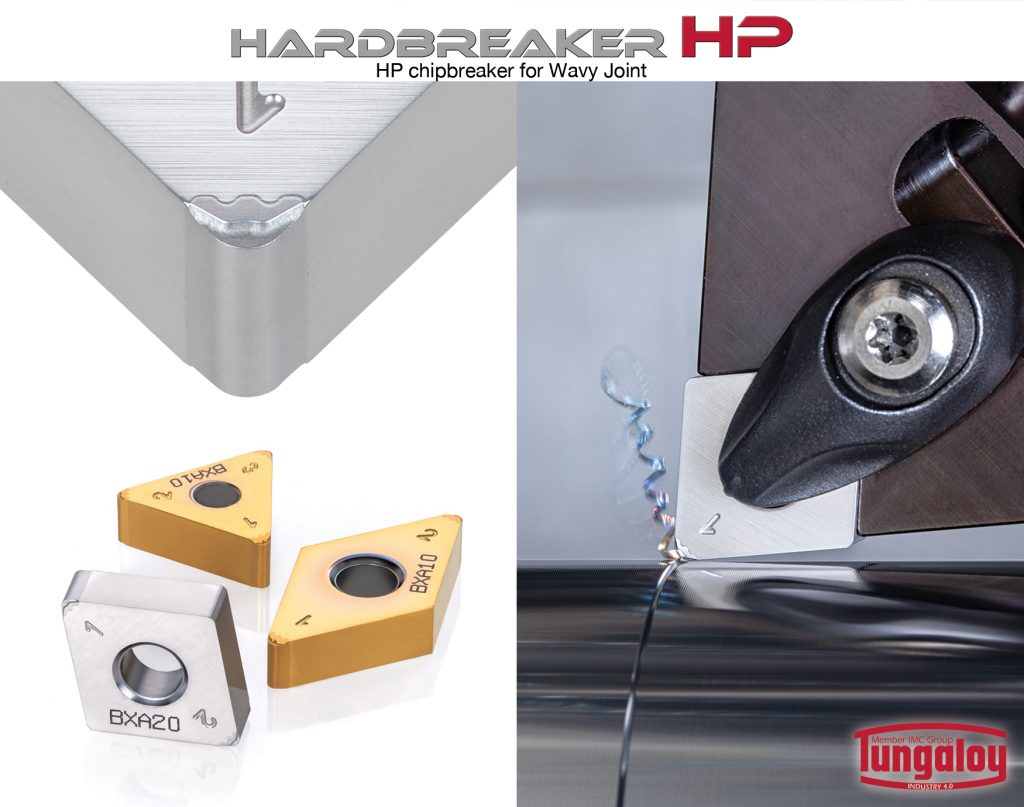 HP chipbreaker for Wavy Joint logo