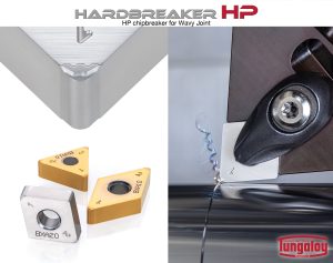 CBN inserts With HP-Style Chipbreaker