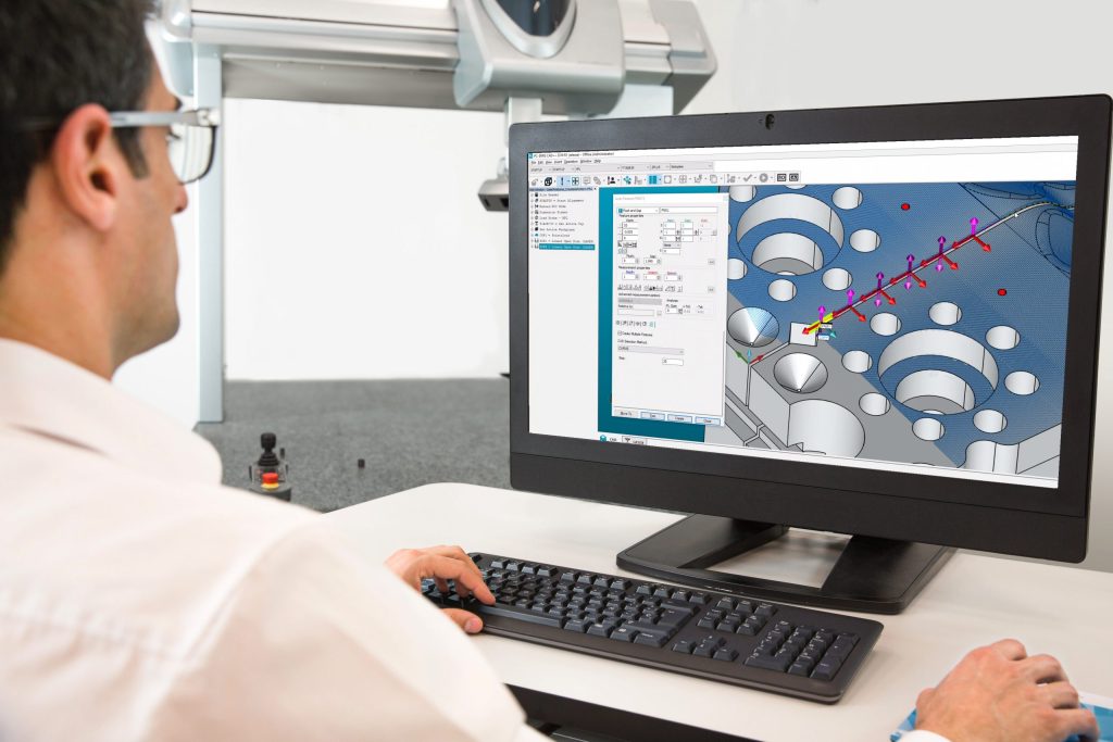 Image from PC DMIS 2018 R1 Measurement Software