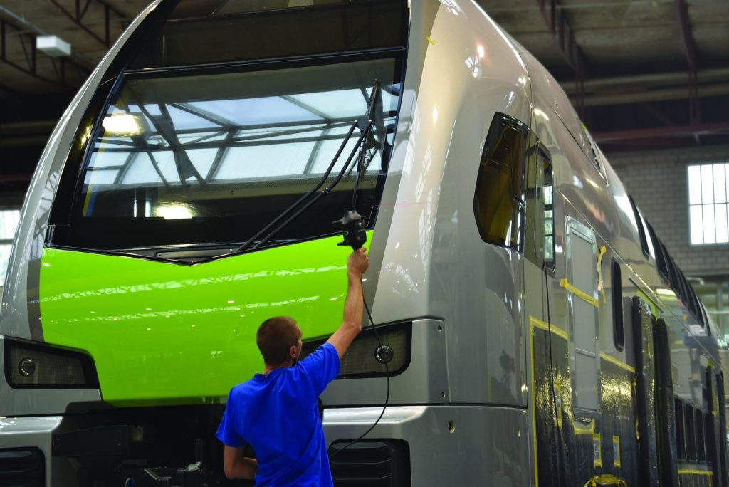 Hexagon LAS XL Front Train Stadler