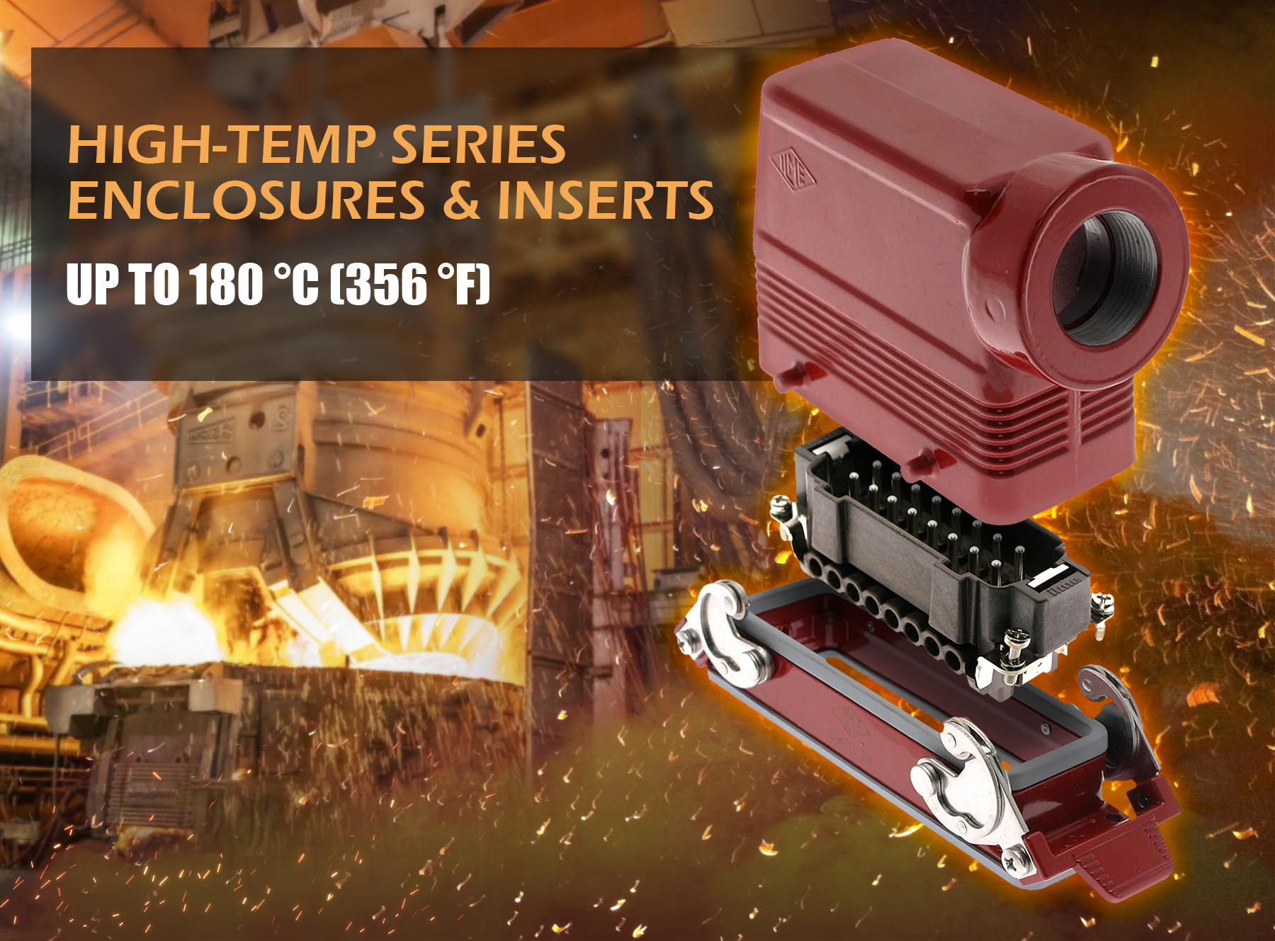 High-Temperature Rectangular Connectors