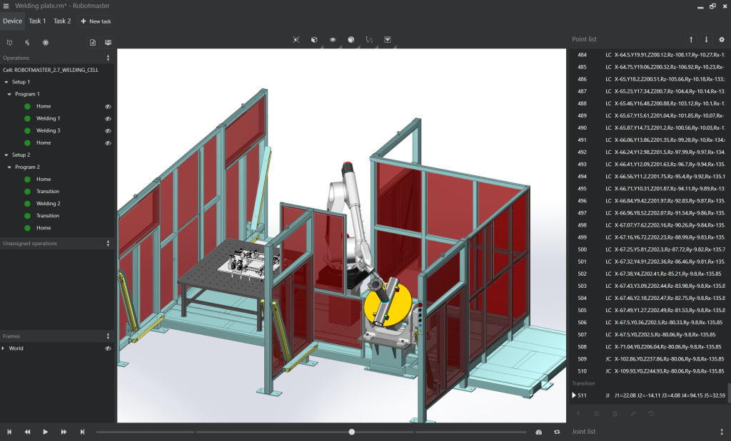 Image from V7 Task based Robot Programming Platform