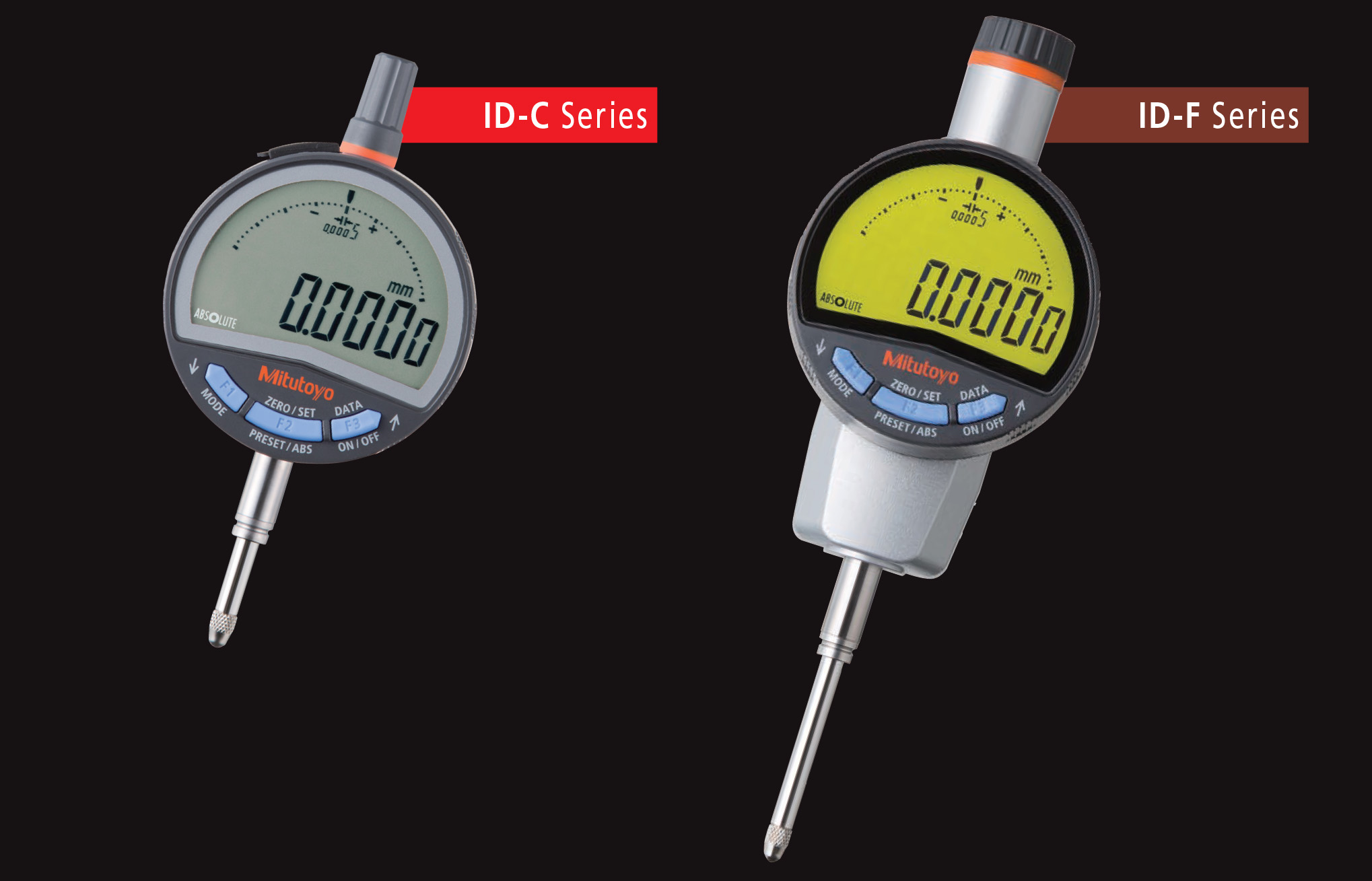 IDC, IDF and IDS Digimatic Indicators