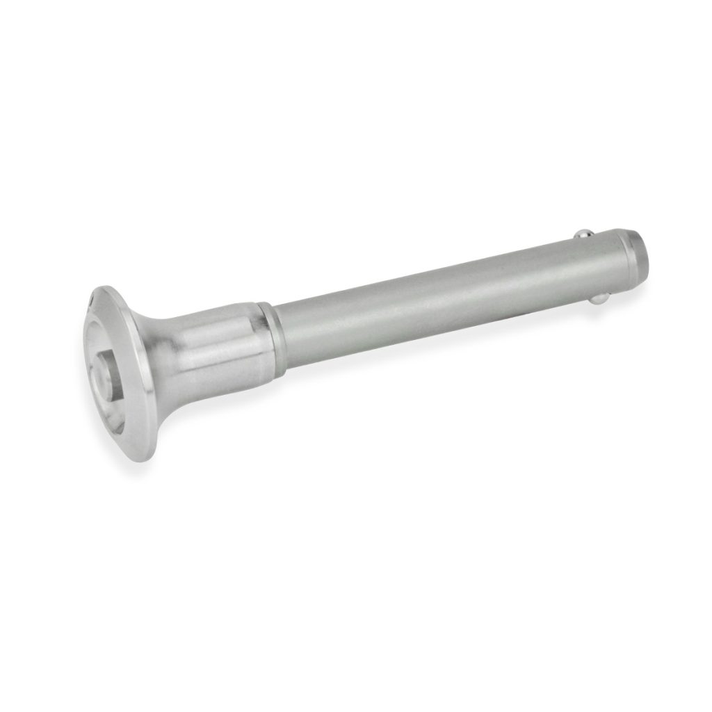 GN 113 10 Heavy Duty Ball Lock Pins Steel with Steel Shank AISI 630 061819