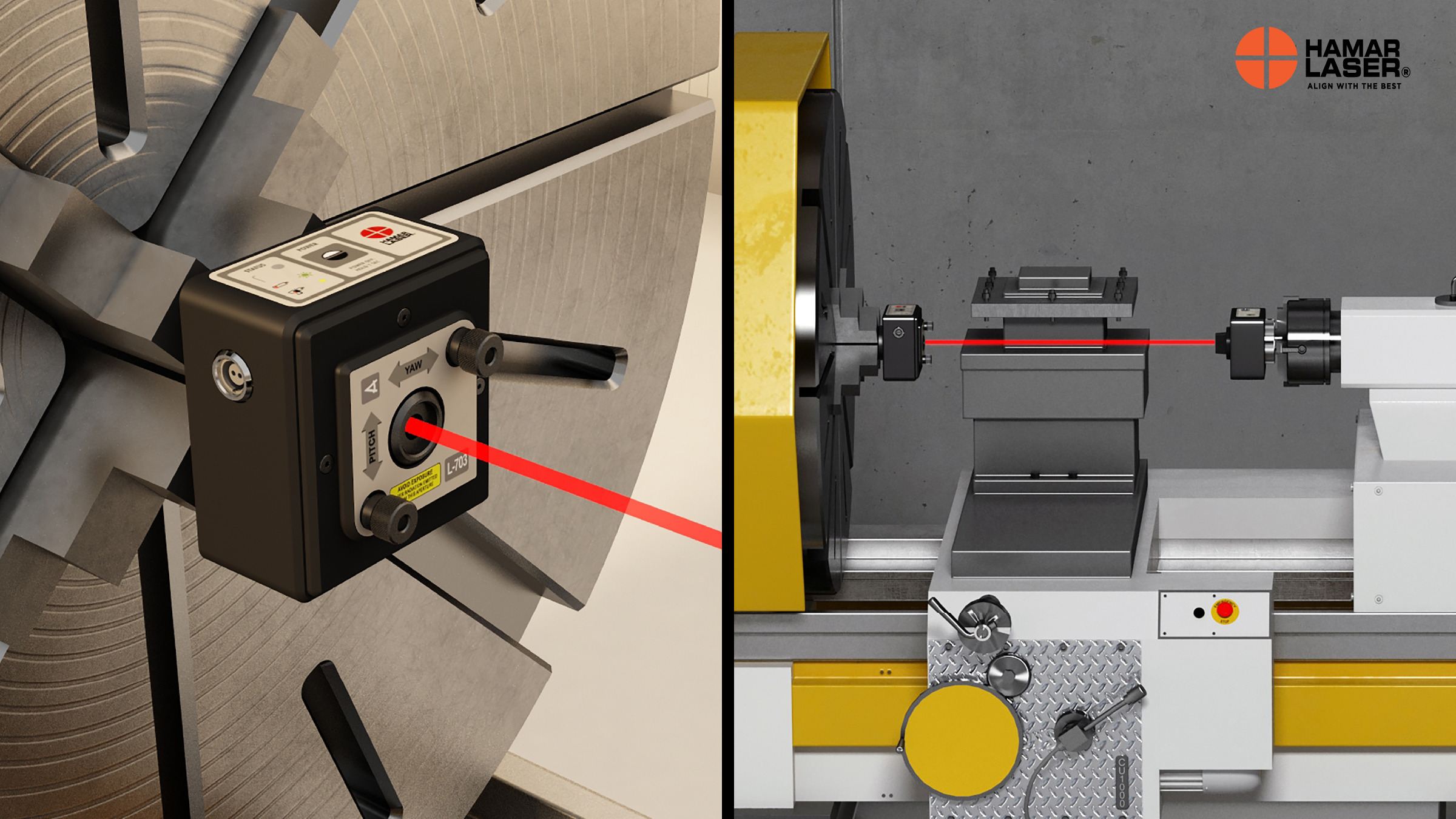 L-703S 4-Axis Lathe & Turning-Center Spindle Alignment System