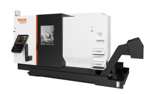 CNC turning center for high-volume production of small, intricate parts