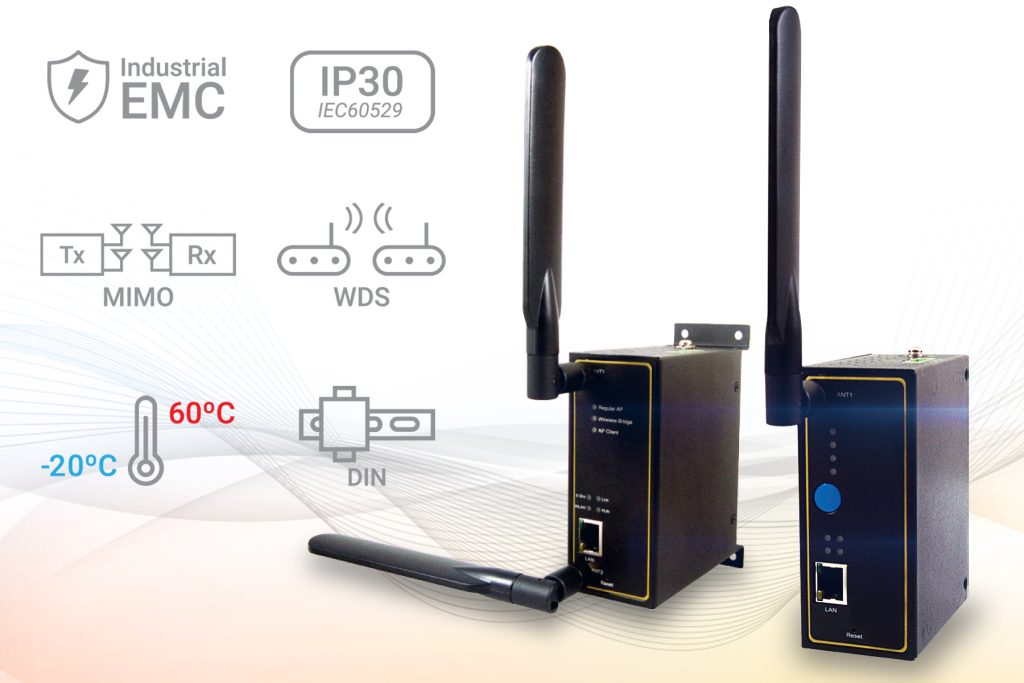 MencomIndustrial Wiress Access Point Web RGB