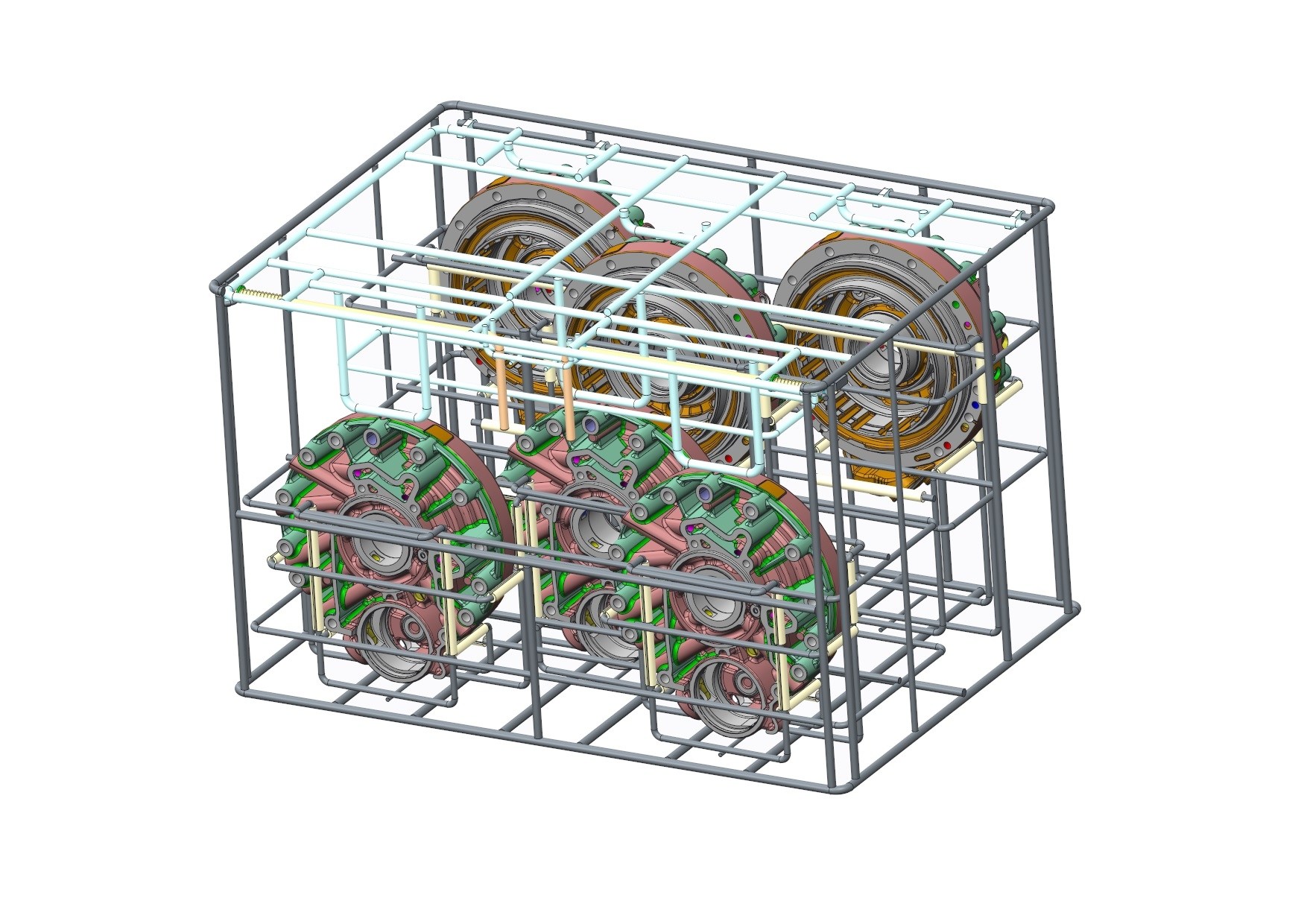 Cleaning Baskets with Open Design
