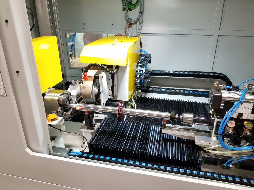 Microteq CNC shaft finishing
