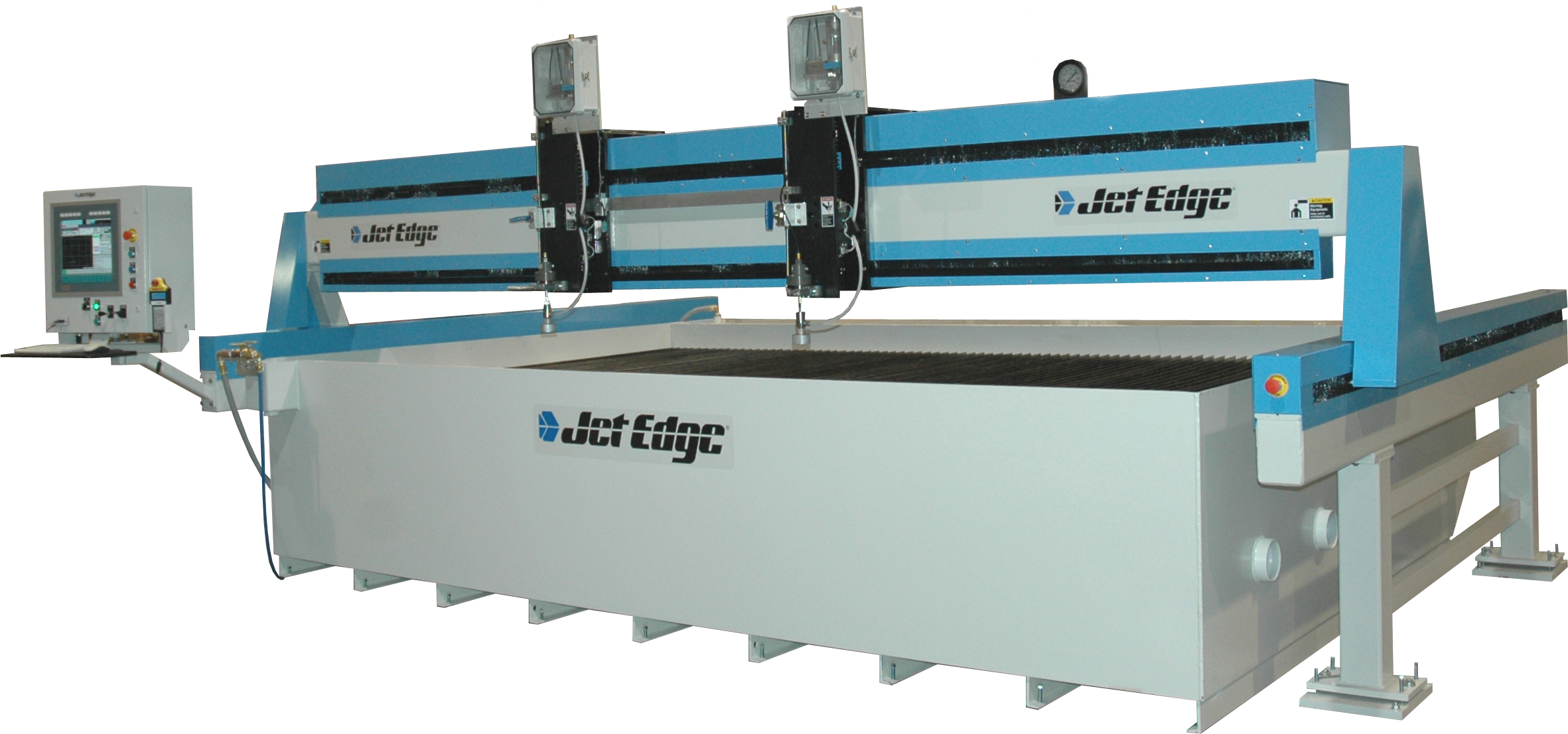 Latest Generation of Mid Rail Gantry Waterjet Systems
