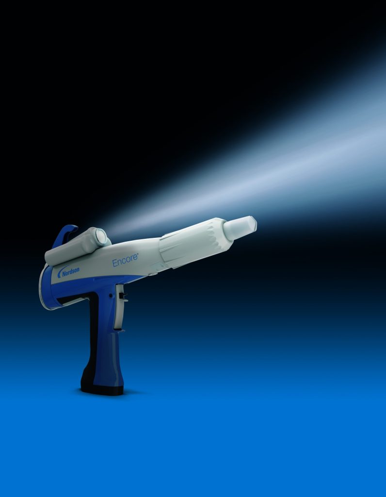 A 3D 1 under two spotlights on dark background