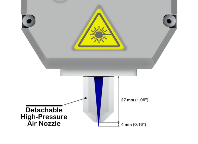 PLH3D-15W – World’s First Real 15 W Laser Head for Laser Engraving & Laser Cutting Applications image