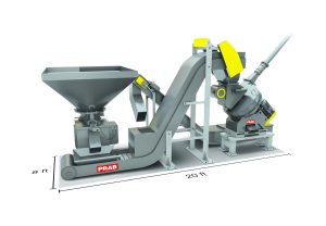 Crusher and Centrifuge/Wringer System