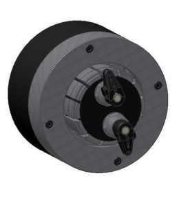 Cartridge Arbor with Interior Swing Clamps