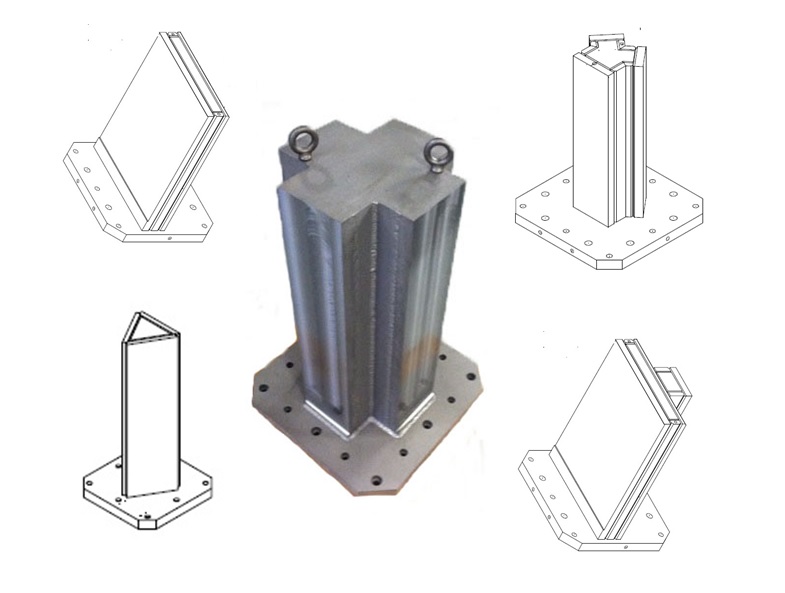 PHT Series Welded Tombstone Columns