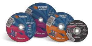 Tiger AO, Tiger Zirc and Tiger Ceramic Cutting and Snagging Wheels