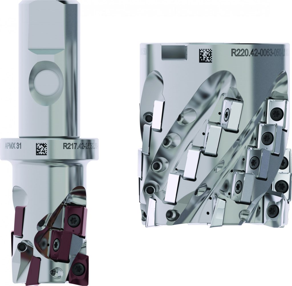 Seco LN4 11 helical milling cutters