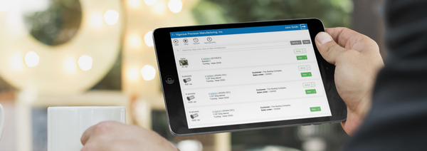Smart Shop Floor with Exact for Manufacturing App