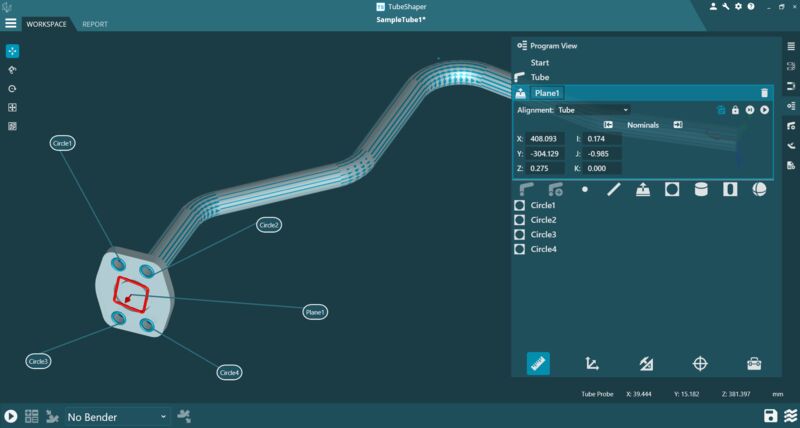 TubeShaper v2 Tube Design, Analysis and Production Platform
